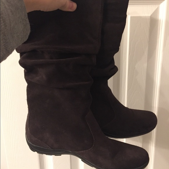 Naturalizer Shoes - Naturalizer Brown suede slouchy boots